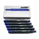 LAMY 凌美 钢笔墨囊一次性墨水芯5支一盒T10 蓝色 狩猎者恒星通用 *5件