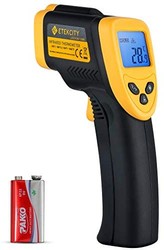 Etekcity Lasergrip 1080 红外测温仪（非人类用），非接触式数字激光温度枪5，8℉〜10，标准，黄色和黑色