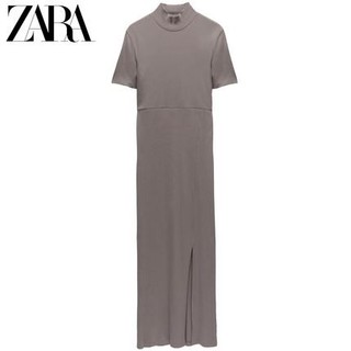 ZARA 01044627737 女装凸纹装饰连衣裙