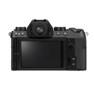 FUJIFILM 富士 X-S10 APS-C画幅 微单相机 黑色 XC 35mm F2 R WR 定焦镜头 单头套机