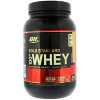 OPTIMUM NUTRITION 奥普帝蒙 黄金标准 乳清蛋白粉 香蕉奶油味 2磅