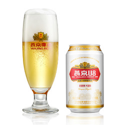 YANJING BEER 燕京啤酒  燕京U8啤酒 330ml*6听 