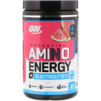 OPTIMUM NUTRITION 奥普帝蒙 amino energy 必需氨基酸能量+电解质 西瓜味 285g