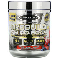 MUSCLETECH 肌肉科技 Pro 系列 支链氨基酸 水果宾治味 332g