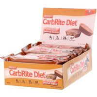 Universal Nutrition 环球营养 Doctor's CarbRite Diet系列 蛋白棒 巧克力花生酱味 56.7g*12支