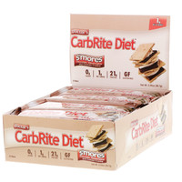 Universal Nutrition 环球营养 Doctor's CarbRite Diet系列 蛋白棒 Smores味 56.7g*12支