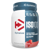 Dymatize 狄马泰斯 ISO100系列 水解乳清蛋白粉 草莓味 1.6磅