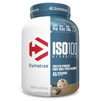 Dymatize 狄马泰斯 ISO100系列 水解乳清蛋白粉 饼干奶油味 3磅