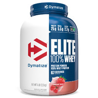 Dymatize 狄马泰斯 Elite系列 乳清蛋白粉 草莓味 5磅