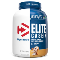 Dymatize 狄马泰斯 ELITE CASEIN系列 缓释蛋白粉 肉桂面包味 4磅