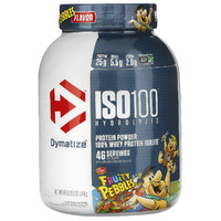 Dymatize 狄马泰斯 ISO100系列 水解乳清蛋白粉 水果味 3磅