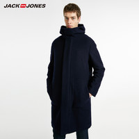 Jack Jones 杰克琼斯 218427527 男款羊毛呢子外套