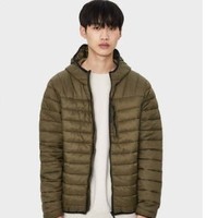 Bershka 巴适卡 06381644505 男士短款棉服