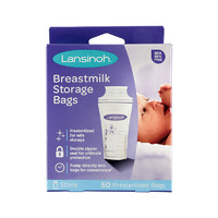 Lansinoh 母乳储存保鲜袋 存储袋 储奶袋/瓶 集乳袋50个 美国进口 *3件