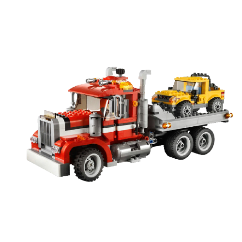 lego乐高7347高速公路拖车