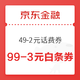 移动端：京东金融 首页自动弹年终奖券包 500-5元信用卡还款券