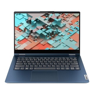 Lenovo 联想 ThinkBook 14s Yoga 酷睿版 十一代酷睿版 14.0英寸 轻薄本 蓝色 (酷睿i7-1165G7、核芯显卡、16GB、512GB SSD、1080P、IPS、60Hz）