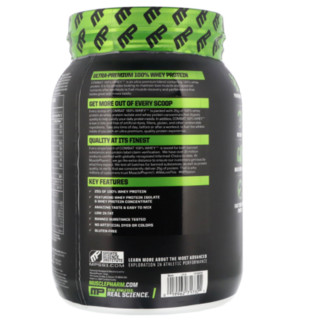 MUSCLEPHARM Combat Powder系列 乳清蛋白粉 香草味 2磅