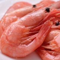 浓鲜时光 北极虾甜虾腹籽90-120即食冰虾 2.25kg