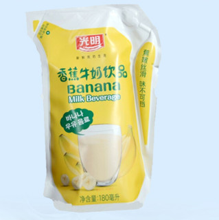 Bright 光明 香蕉牛奶饮品 香蕉味 180ml*12袋