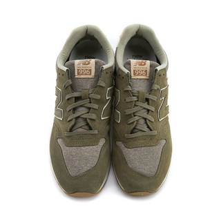 new balance 996系列 中性休闲运动鞋 MRL996TC 橄榄绿色 36