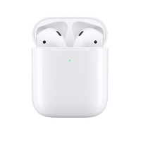 Apple 苹果 AirPods 2 日版 半入耳式真无线蓝牙耳机 有线充电盒 白色