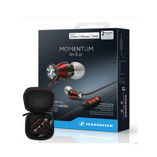 SENNHEISER 森海塞尔 MOMENTUM In-Ear 苹果版 入耳式有线耳机 黑色 3.5mm