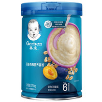 Gerber 嘉宝 米粉 国产版 3段 燕麦西梅味 250g