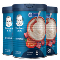 Gerber 嘉宝 米粉 国产版 4段 番茄牛肉味 250g*3罐