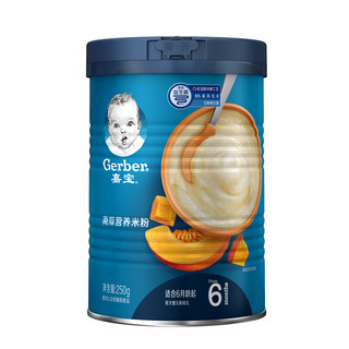 Gerber 嘉宝 米粉 国产版 2段 南瓜味 250g*2罐