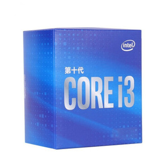 intel 英特尔 酷睿系列 i3-10100F CPU处理器 4核8线程 3.6GHz