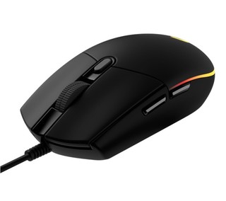 Logitech 罗技 G102 二代 有线鼠标 8000DPI RGB 黑色