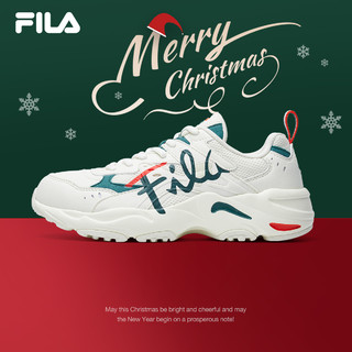 FILA 斐乐官方女鞋老爹鞋男鞋闪电鞋2020年冬季运动鞋休闲鞋圣诞