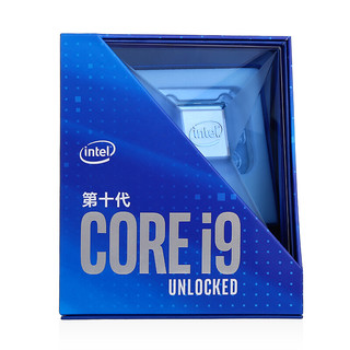 intel 英特尔 酷睿系列 i9-10900K CPU处理器 10核20线程 3.7GHz