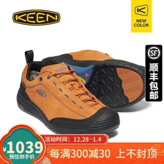 KEEN科恩 2020新品JASPER II WP男士防滑耐磨徒步鞋 南瓜色/黑色 男1023872 43