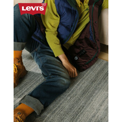Levi's李维斯冬暖系列501男士经典直筒牛仔裤潮牌79830-0096 牛仔色 34 34