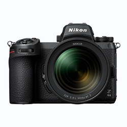 尼康（Nikon）Z 6ll（Z6 2/Z62）全画幅微单相机24-70mm f/4套机（黑色）