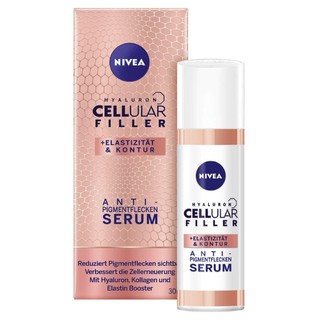 中亚Prime会员：NIVEA 妮维雅 Cellular Filler 透明质酸紧致弹性淡斑精华液 30ml