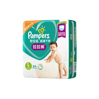 Pampers 帮宝适 绿帮系列 拉拉裤 L24片