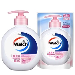 Walch 威露士 健康抑菌洗手液 525ml+补充装 250ml