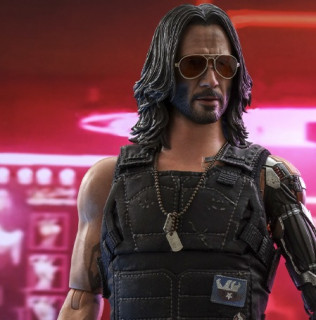 商品hot toys 狂热玩具 vgm47yd 1:6 赛博朋克2077 强尼·银手