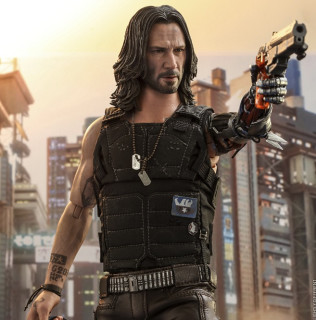 商品hot toys 狂热玩具 vgm47yd 1:6 赛博朋克2077 强尼·银手