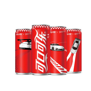 Coca-Cola 可口可乐 汽水 330ml*24听 奥运限量款