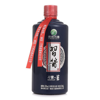 XIJIU 习酒 习酱·蓝 53%vol 酱香型白酒 500ml*6瓶 整箱装