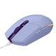 学生专享：logitech 罗技 G102 二代 有线鼠标 8000DPI 紫色