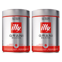 illy 意利 咖啡豆原罐进口阿拉比卡250g*3中度烘焙手冲意式