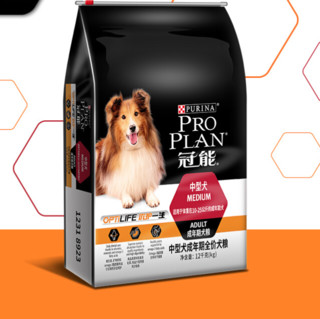 PRO PLAN 冠能 优护营养系列 优护一生中型犬成犬狗粮 12kg
