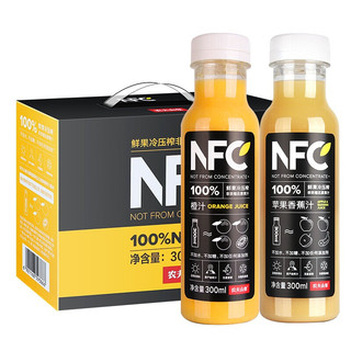 NONGFU SPRING 农夫山泉 100%NFC 橙汁 900ml*2瓶