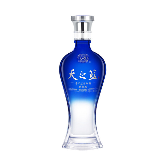 YANGHE 洋河天之蓝蓝色经典42%vol 浓香型白酒480ml 单瓶装【报价价格
