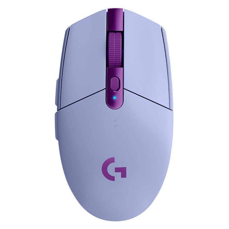 PLUS会员：logitech 罗技 G304 2.4G LIGHTSPEED 无线鼠标 12000DPI 紫色